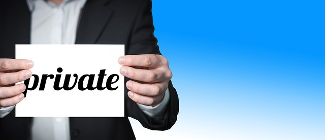 privacy consent banner example with clear options